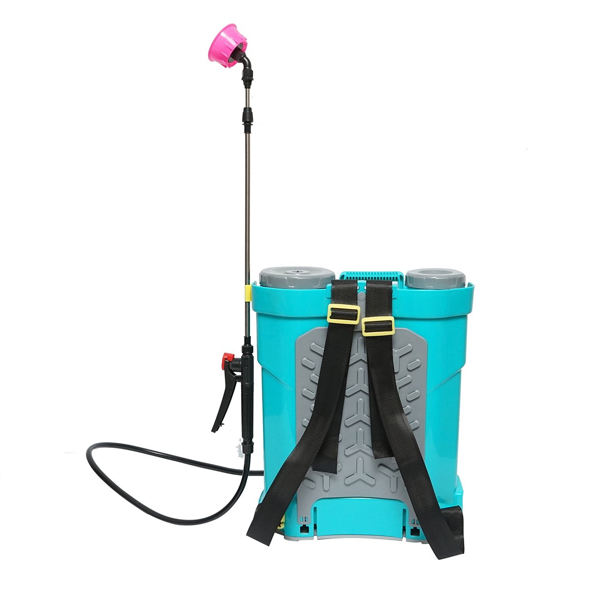 Pompa de stropit, vermorel electric cu rezervor 20L, baterie 12V/8Ah, 4 duze, debit 4 l/min, presiune 6.8 bar THOR